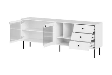 Akilesh Byrå 200 cm - Vit - Förvaring - Förvaringsmöbler - Byrå