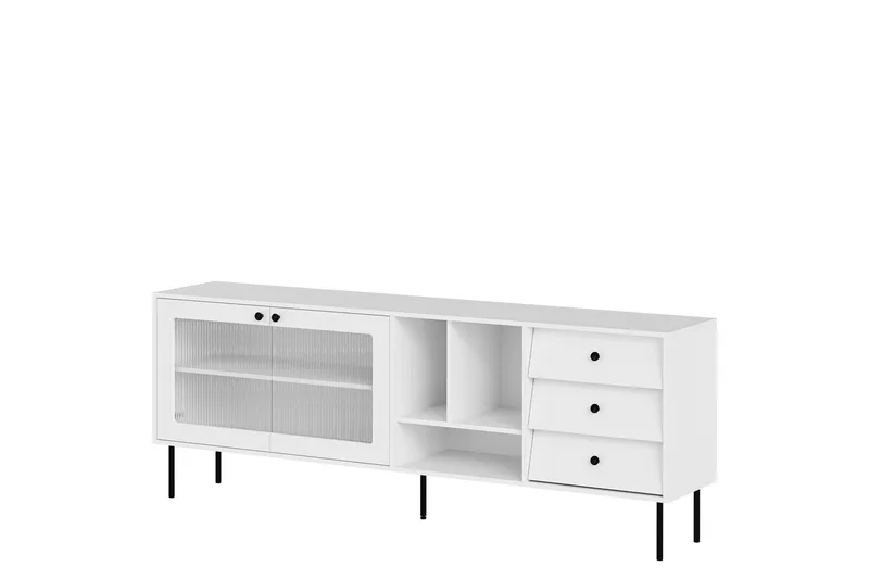 Akilesh Byrå 200 cm, Vit