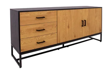 Amsterdam Byrå Ek/Svart - Förvaring - Förvaringsmöbler - Byrå