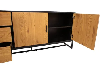 Amsterdam Byrå Ek/Svart - Förvaring - Förvaringsmöbler - Byrå