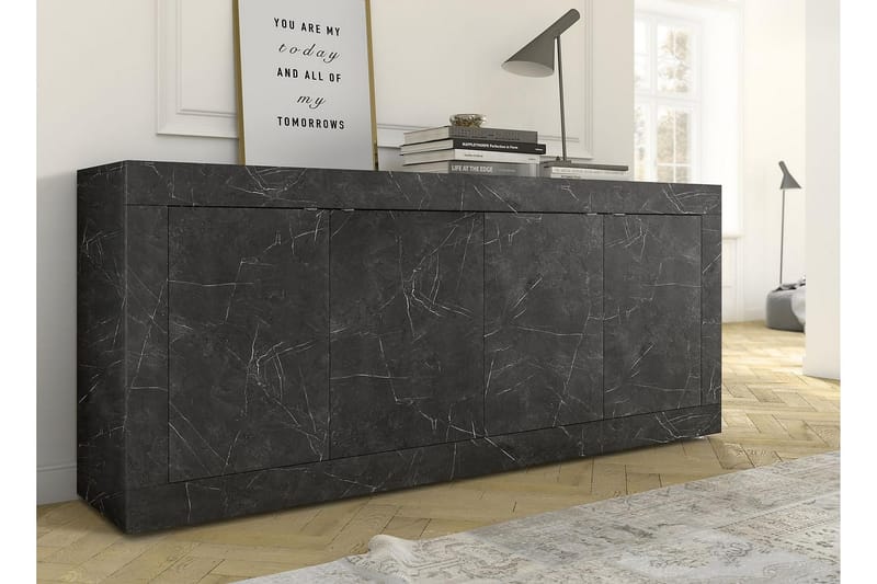 Byrå Astal 43x207 cm Svart - Lc Spa - Hallbyrå - Byrå