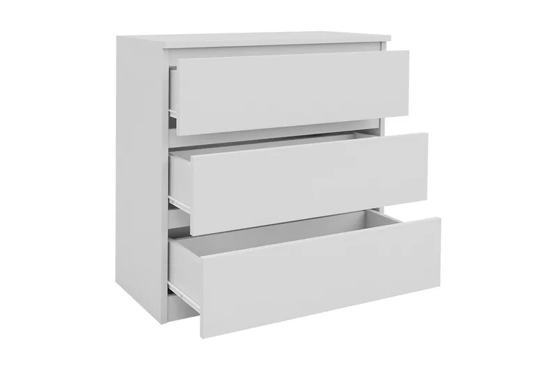 Basildon Byrå 70x40x77 cm - Vit - Förvaring - Förvaringsmöbler - Byrå