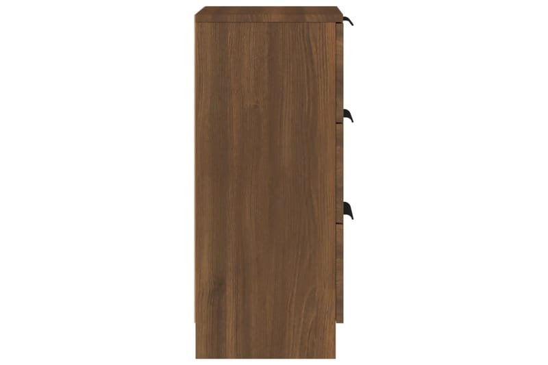 beBasic Byrå brun ek 30x30x70 cm konstruerat trä - Brown - Byrå - Hallbyrå - Hallförvaring