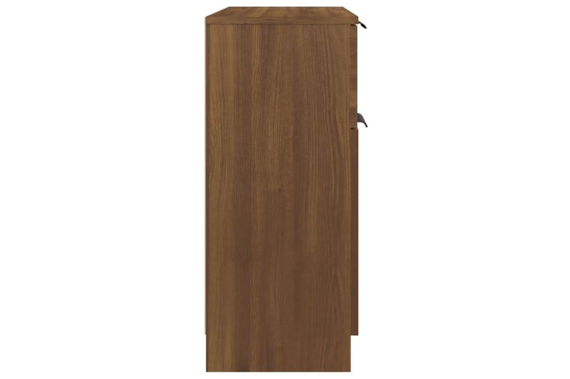 beBasic Byrå brun ek 60x30x70 cm konstruerat trä - Brown - Byrå - Hallbyrå - Hallförvaring