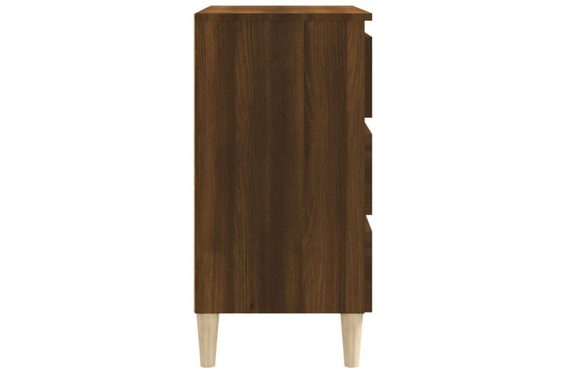beBasic Byrå brun ek 60x35x69 cm konstruerat trä - Brown - Byrå - Hallbyrå - Hallförvaring
