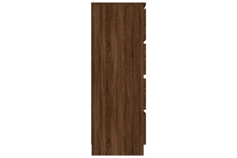 beBasic Byrå brun ek 60x35x98,5 cm konstruerat trä - Brown - Byrå - Hallbyrå - Hallförvaring