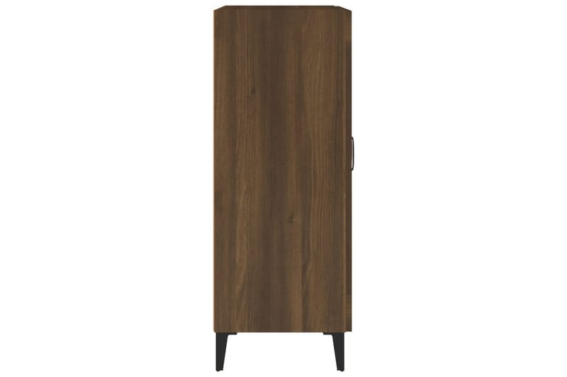 beBasic Byrå brun ek 69,5x34x90 cm konstruerat trä - Brown - Byrå - Hallbyrå - Hallförvaring