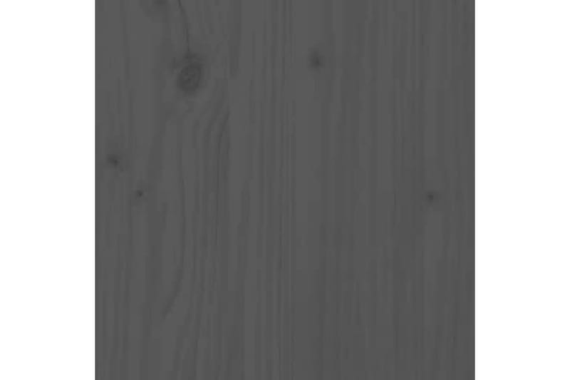 beBasic Byråer 2 st grå 32x34x75 cm massiv furu - Grey - Byrå - Hallbyrå - Hallförvaring