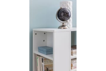 Bokhylla Wohnling mobil, modern och enkel med olika förvaringsfack Vit - Vit - Förvaring - Förvaringsmöbler - Byrå - Hurts