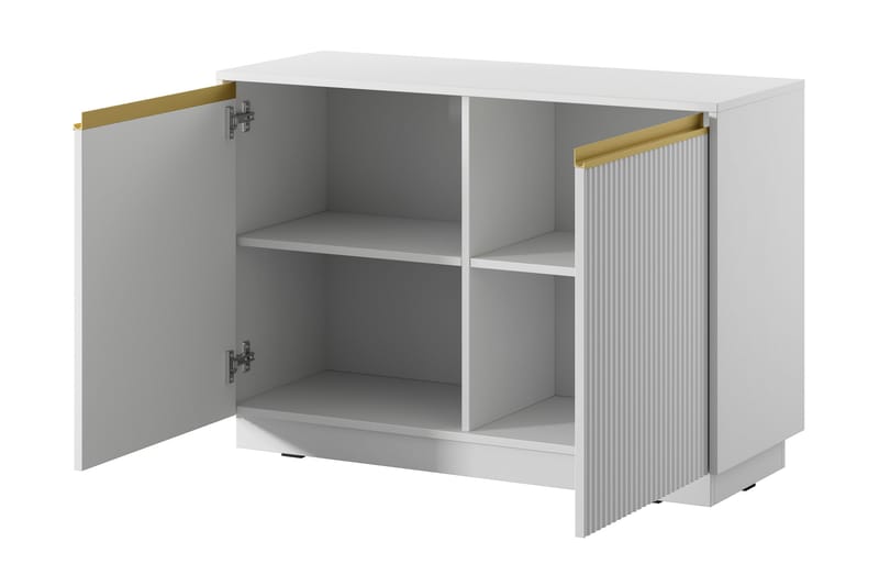Bolstan Byrå 104 cm - Vit - Förvaring - Förvaringsmöbler - Byrå