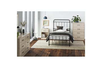 Byrå BrEZ 71x40x102 cm, Blond Ek - 71x40x102 cm, Blond Ek - Förvaring - Förvaringsmöbler - Byrå