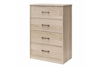 Byrå BrEZ 71x40x102 cm, Blond Ek - 71x40x102 cm, Blond Ek - Förvaring - Förvaringsmöbler - Byrå