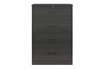 Byrå BrEZ 71x40x102 cm, Svart ek - 71x40x102 cm, Svart ek - Förvaring - Förvaringsmöbler - Byrå