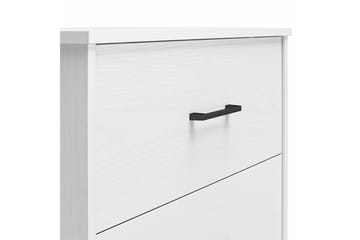Byrå BrEZ 71x40x126 cm, Vit - 71x40x126 cm, Vit - Förvaring - Förvaringsmöbler - Byrå