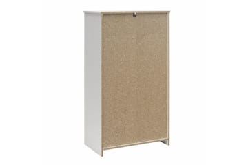 Byrå BrEZ 71x40x126 cm, Vit - 71x40x126 cm, Vit - Förvaring - Förvaringsmöbler - Byrå