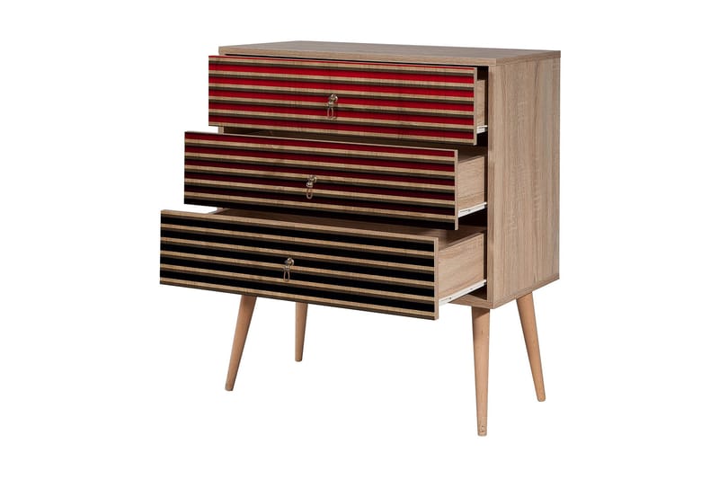 Brokind Byrå 90 cm - Brun - Förvaring - Förvaringsmöbler - Byrå