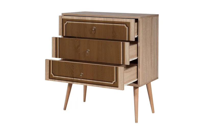 Brokind Byrå 90 cm - Brun - Förvaring - Förvaringsmöbler - Byrå