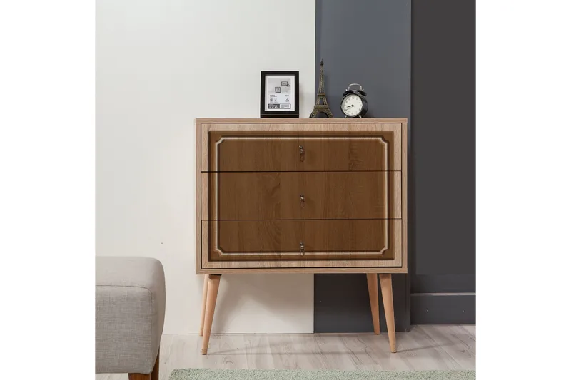 Brokind Byrå 90 cm - Brun - Förvaring - Förvaringsmöbler - Byrå