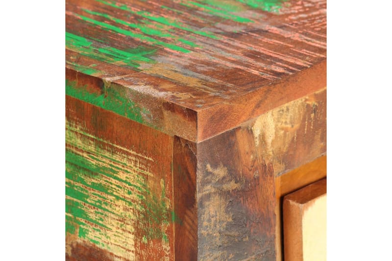 Byrå 118x33x75 cm massivt återvunnet trä - Flerfärgad - Byrå - Hallbyrå - Hallförvaring