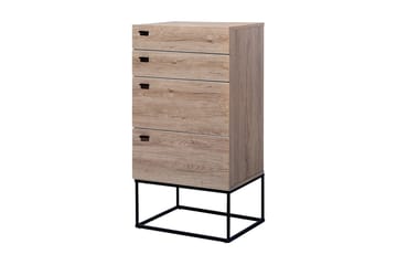 Byrå Acra 41|55 cm - Trä|Natur - Förvaring - Förvaringsmöbler - Byrå