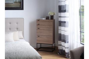 Byrå Acra 41|55 cm - Trä|Natur - Förvaring - Förvaringsmöbler - Byrå