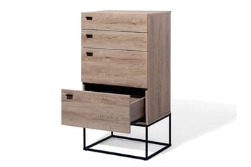 Byrå Acra 41|55 cm - Trä|Natur - Förvaring - Förvaringsmöbler - Byrå