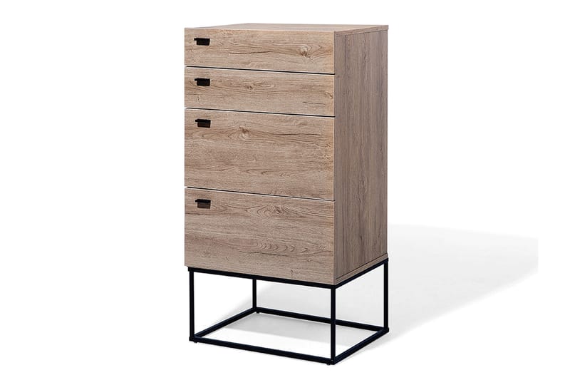 Byrå Acra 41|55 cm - Trä|Natur - Förvaring - Förvaringsmöbler - Byrå