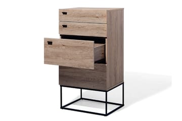 Byrå Acra 41|55 cm - Trä|Natur - Förvaring - Förvaringsmöbler - Byrå