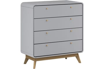 Byrå Caitlyn 80x39 cm - Grå - Förvaring - Förvaringsmöbler - Byrå