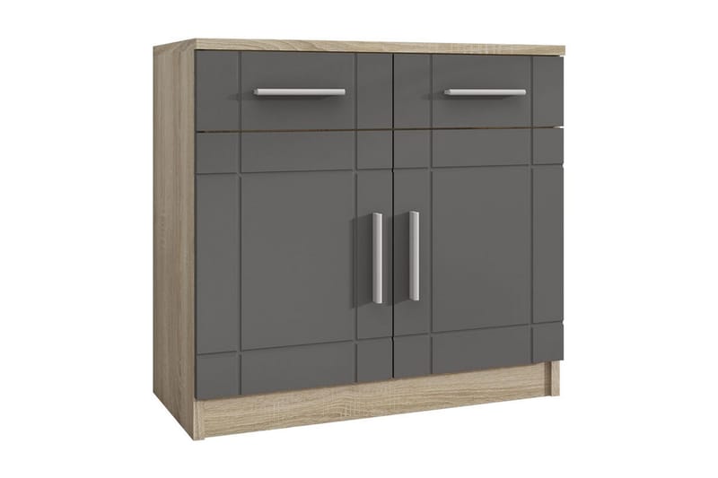Byrå Carvin 37x69 cm - Natur/Grå - Förvaring - Förvaringsmöbler - Byrå