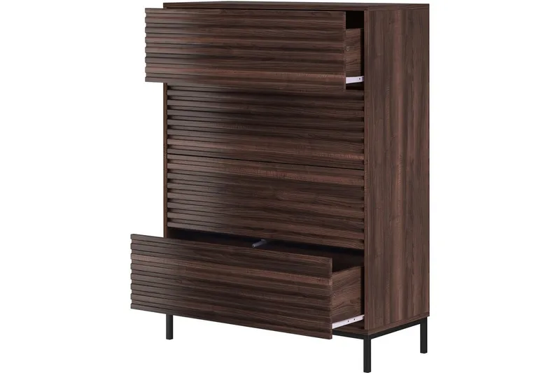Byrå Celine Brun - Brun - Förvaring - Förvaringsmöbler - Byrå
