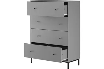 Byrå Celine Grå - Grå - Förvaring - Förvaringsmöbler - Byrå