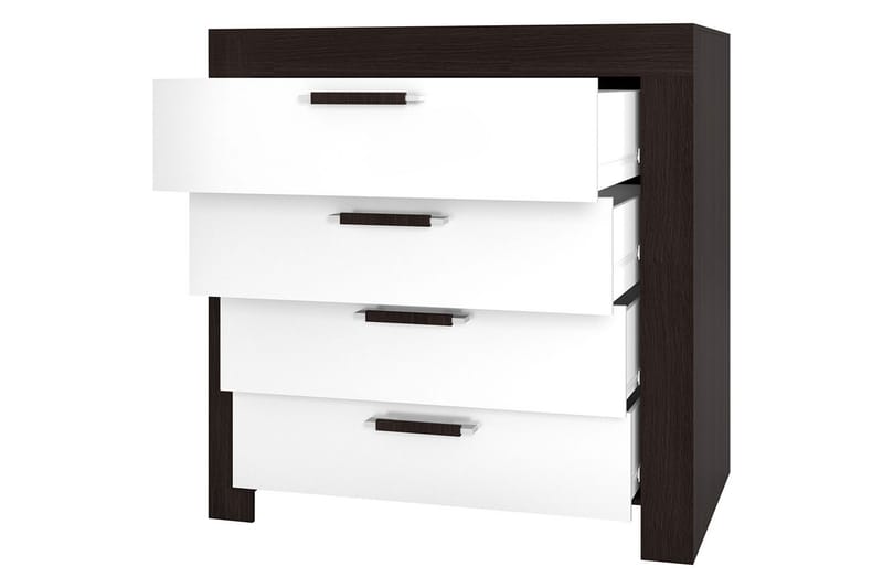 Byrå Cezar 100x42x106 cm - Beige/Grå - Förvaring - Förvaringsmöbler - Byrå