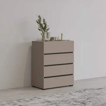 Byrå Cross med 4 lådor - Kongo - Förvaring - Förvaringsmöbler - Byrå