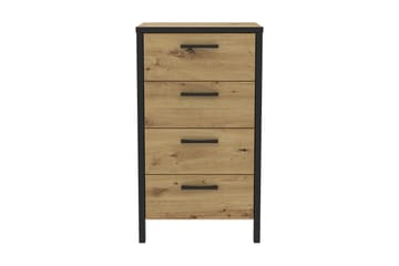 Byrå Dospat 40x51 cm - Brun/Svart - Förvaring - Förvaringsmöbler - Byrå