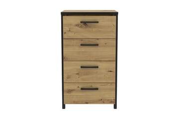 Byrå Dospat 40x51 cm - Brun/Svart - Förvaring - Förvaringsmöbler - Byrå