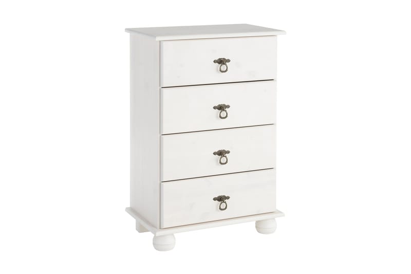 Byrå Fania 50x80 cm, Vit