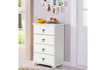 Byrå Fania 50x80 cm - Vit - Förvaring - Förvaringsmöbler - Byrå