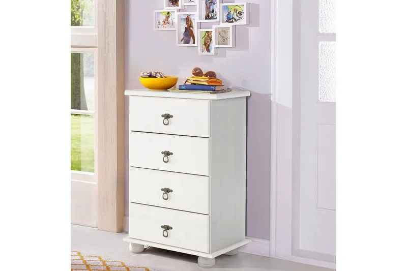 Byrå Fania 50x80 cm - Vit - Förvaring - Förvaringsmöbler - Byrå