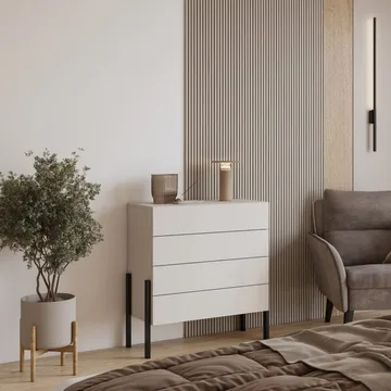 Byrå Jukon S med 4 Lådor - Förvaring - Förvaringsmöbler - Byrå