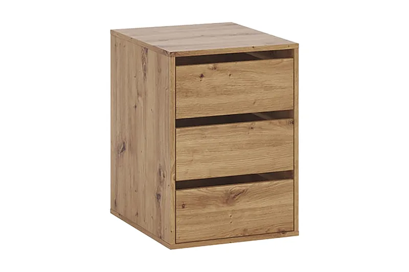 Byrå Julissa LED-belysning, Ek