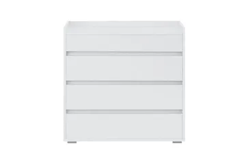 Byrå Kosmo Vit, 4 lådor - Vit, 4 lådor - Förvaring - Förvaringsmöbler - Byrå