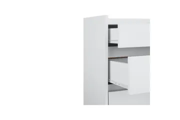 Byrå Kosmo Vit, 4 lådor - Vit, 4 lådor - Förvaring - Förvaringsmöbler - Byrå