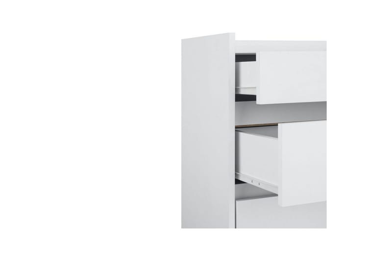 Byrå Kosmo Vit, 8 lådor - Vit, 8 lådor - Förvaring - Förvaringsmöbler - Byrå