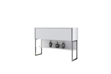Byrå Luxe 120 cm - Silver/Vit - Förvaring - Förvaringsmöbler - Byrå