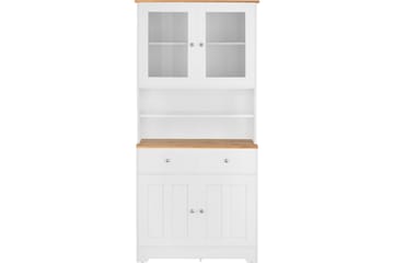 Byrå m. Överskåp Kegi - Vit - Förvaring - Förvaringsmöbler - Byrå