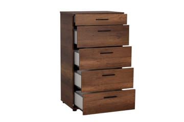 Byrå Matul Valnöt - Rödfärgat trä - Förvaring - Förvaringsmöbler - Byrå