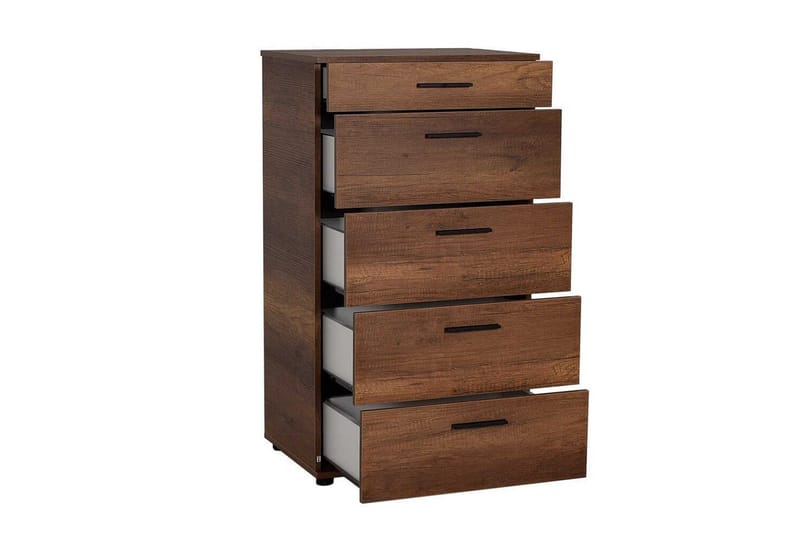 Byrå Matul Valnöt - Rödfärgat trä - Förvaring - Förvaringsmöbler - Byrå