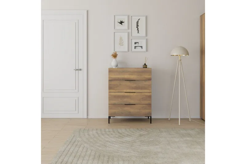 Byrå Matul Valnöt - Valnöt - Förvaring - Förvaringsmöbler - Byrå