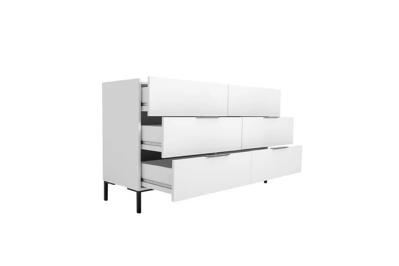 Byrå Matul Vit - Vit - Förvaring - Förvaringsmöbler - Byrå